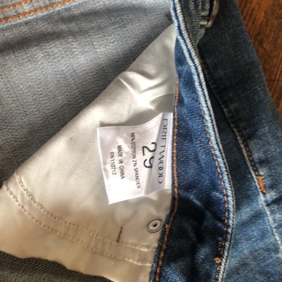 DRIFTWOOD Colette Ankle Jean with unique 6.5 inches of sequins and embroidery - Picture 4 of 7